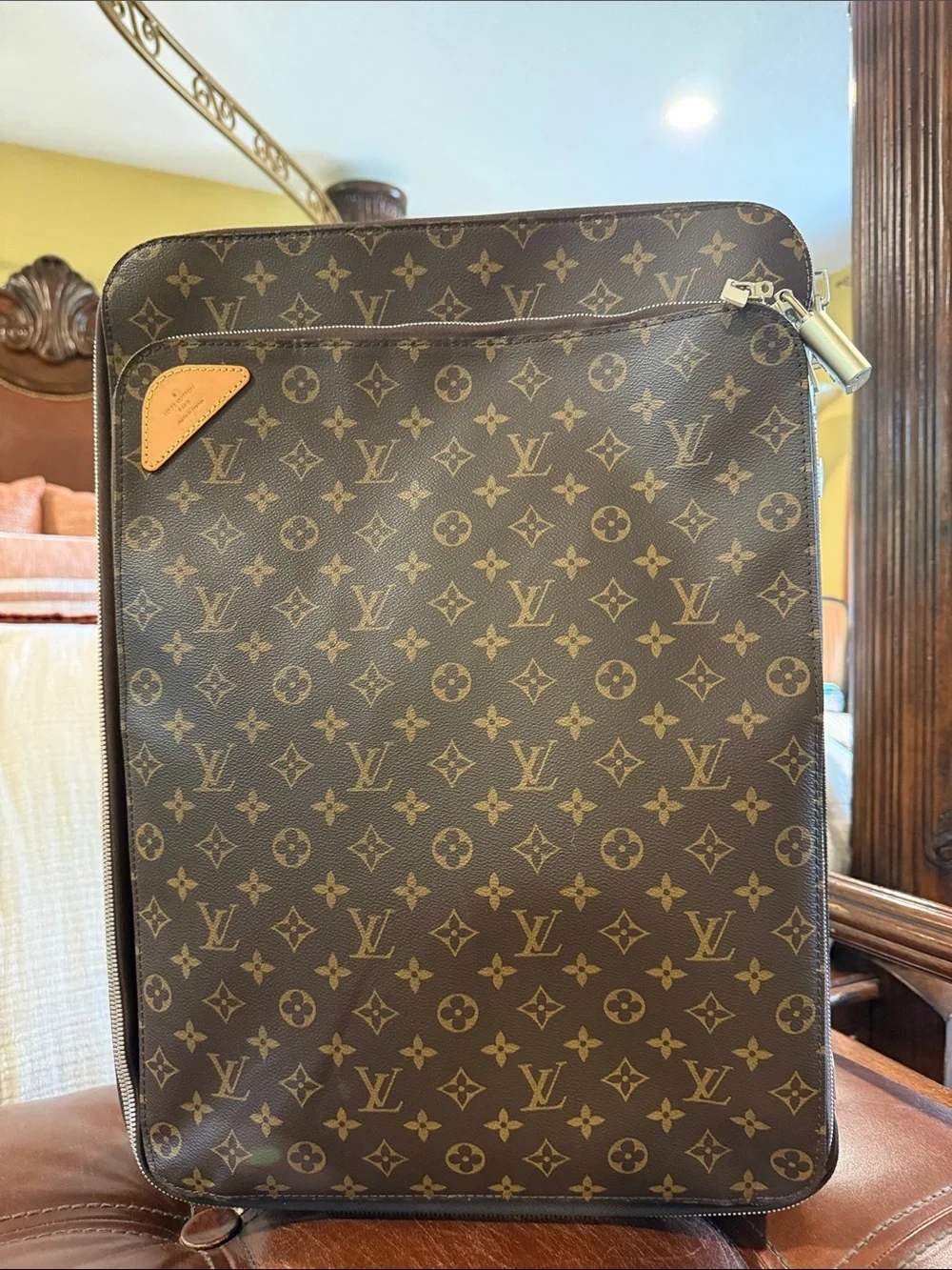 Louis Vuitton monogram Pagase 55 carry on- Brown & Tan